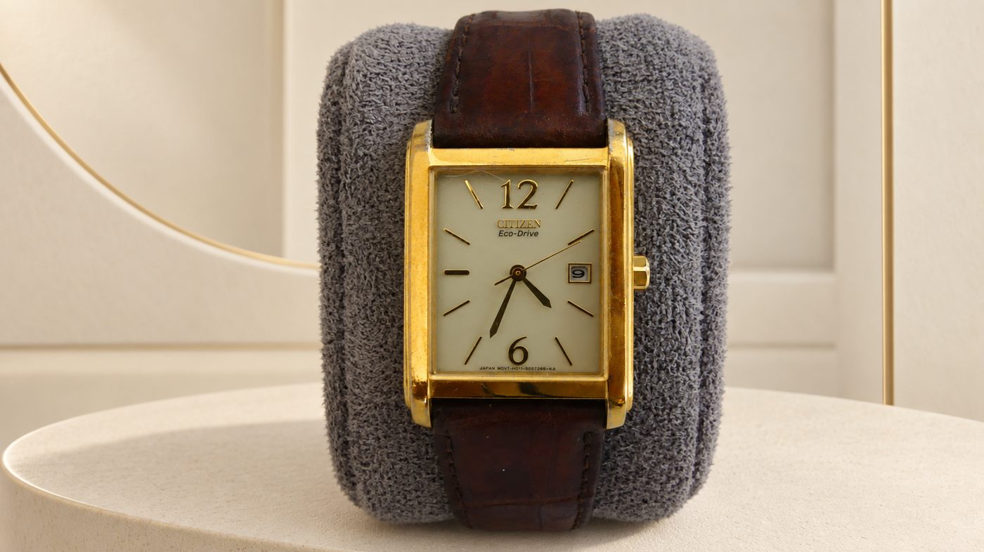 Citizen Eco-Drive Rectangular Tank